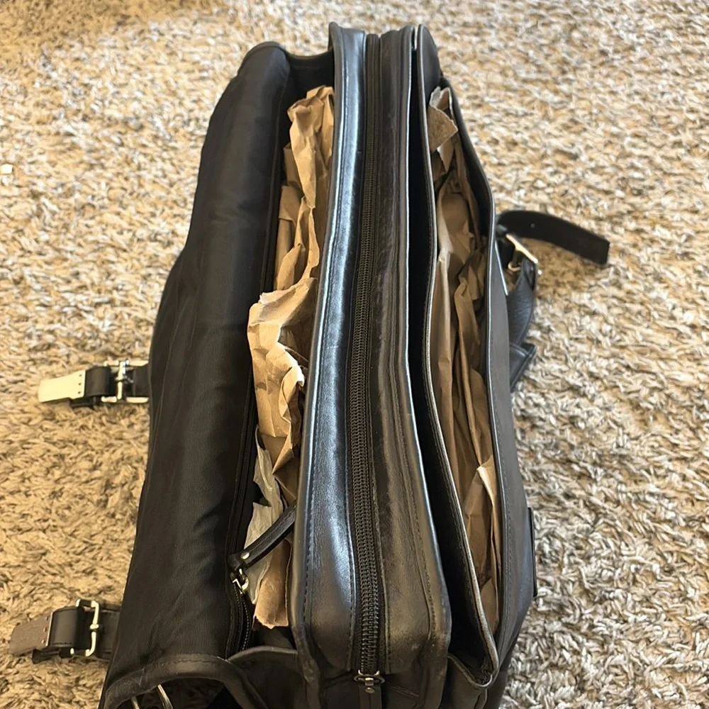 Coach Black Leather Briefcase - Picture 9 of 16